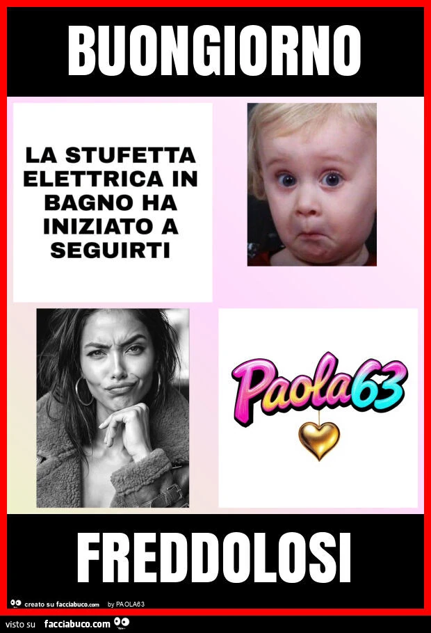Buongiorno freddolosi
