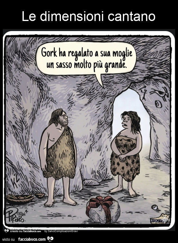 Le dimensioni cantano