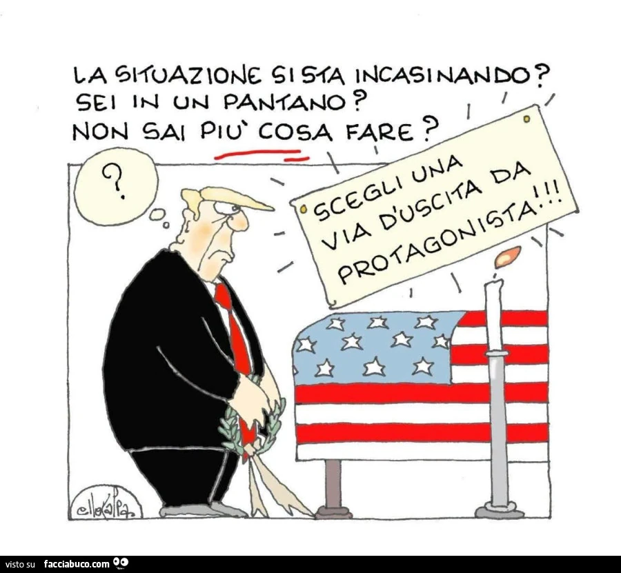 La situazione si sta incasinando? Sei in un pantano? Non sai piรน cosa fare? Scegli una via d'uscita da protagonista