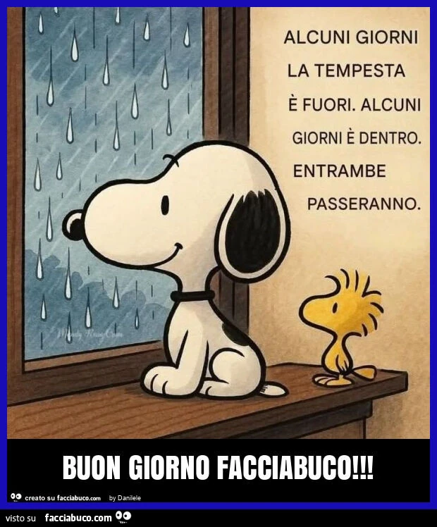 Buon giorno facciabuco