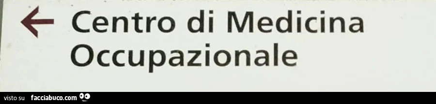 Centro di medicina occupazionale