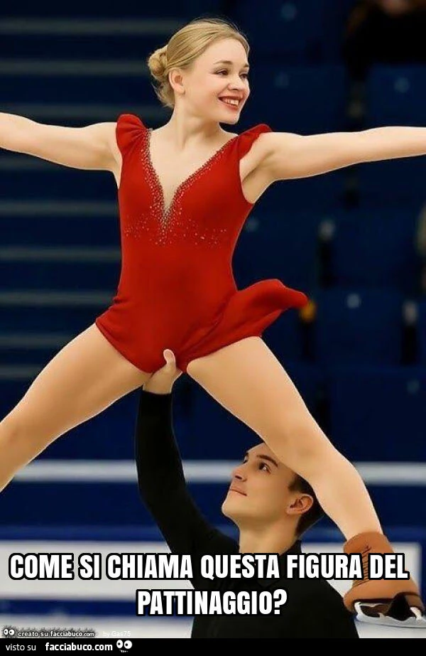 Come si chiama questa figura del pattinaggio?
