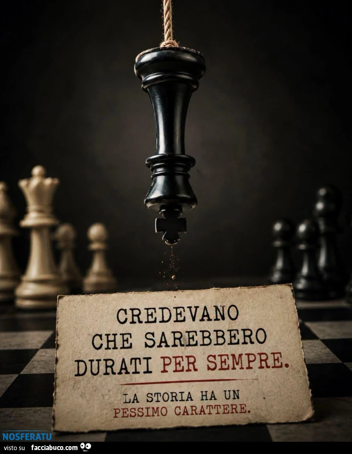 La storia ha un carattere pessimo