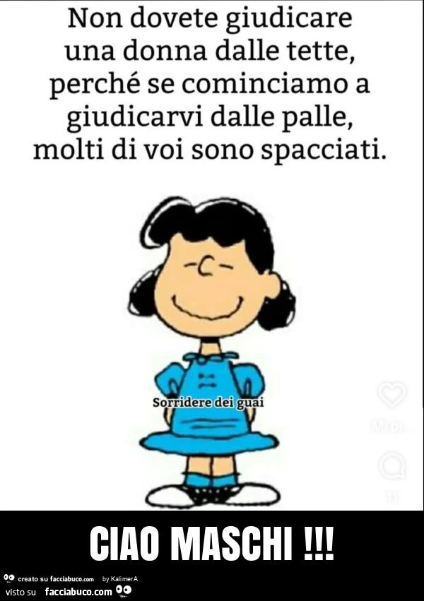 Ciao maschi