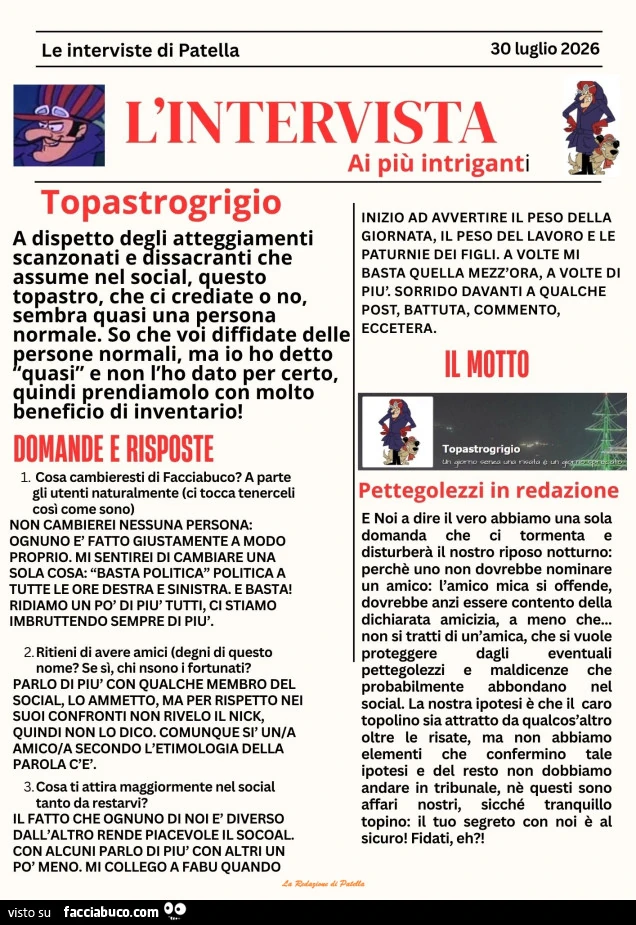 Intervista a Topastrogrigio