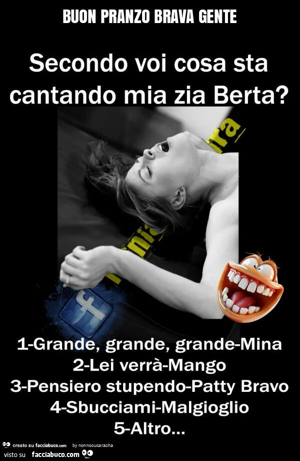 Buon pranzo brava gente