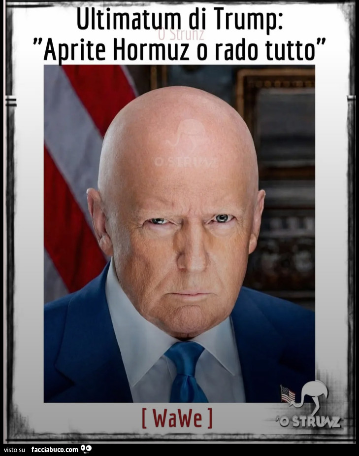 Ultimatum di trump aprite hormuz o rado tutto