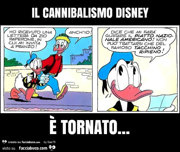 Il cannibalismo disney è tornato