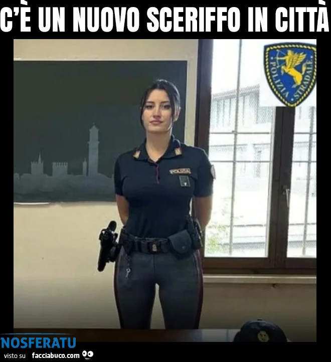 Polizia italiana&hellip; ragazzi credo di essere un criminale