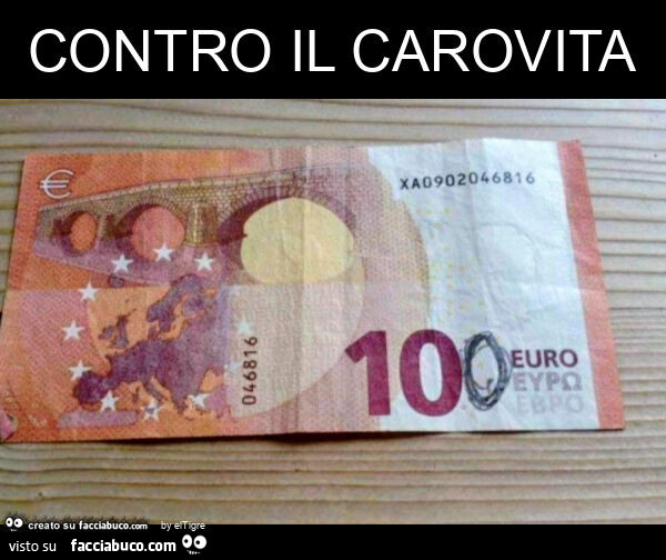 Contro il carovita