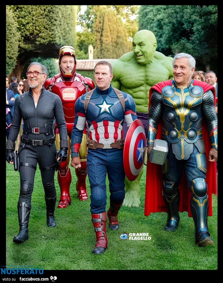 Gli Avengers italiani