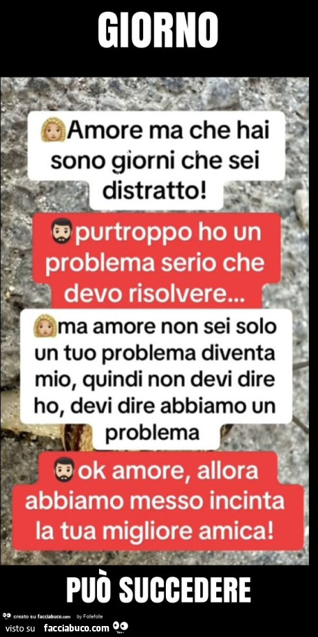Giorno può succedere