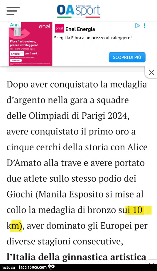 Dopo aver conquistato la medaglia d'argento nella gara a squadre delle olimpiadi di parigi 2024, avere conquistato il primo oro a cinque cerchi della storia