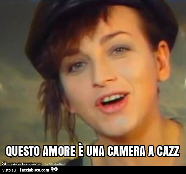 Questo amore È una camera a cazz