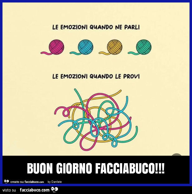 Buon giorno facciabuco