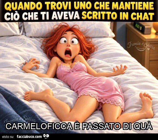 Carmeloficca è passato di quà