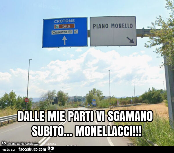 Dalle mie parti vi sgamano subito&hellip; monellacci
