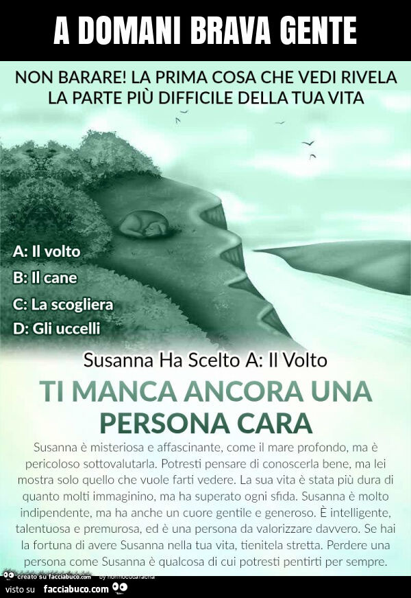 A domani brava gente