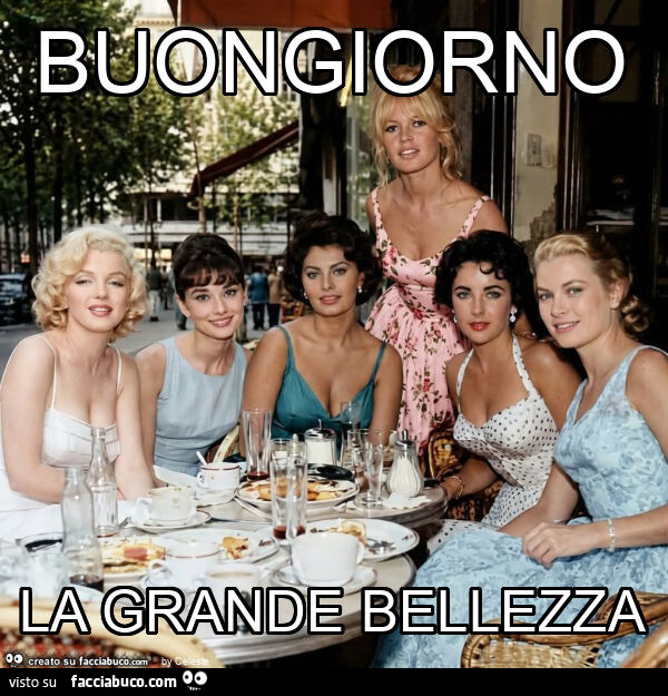 Buongiorno la grande bellezza