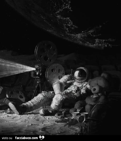 Astronauta, cinema sulla luna