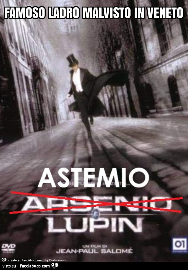 Famoso ladro malvisto in veneto