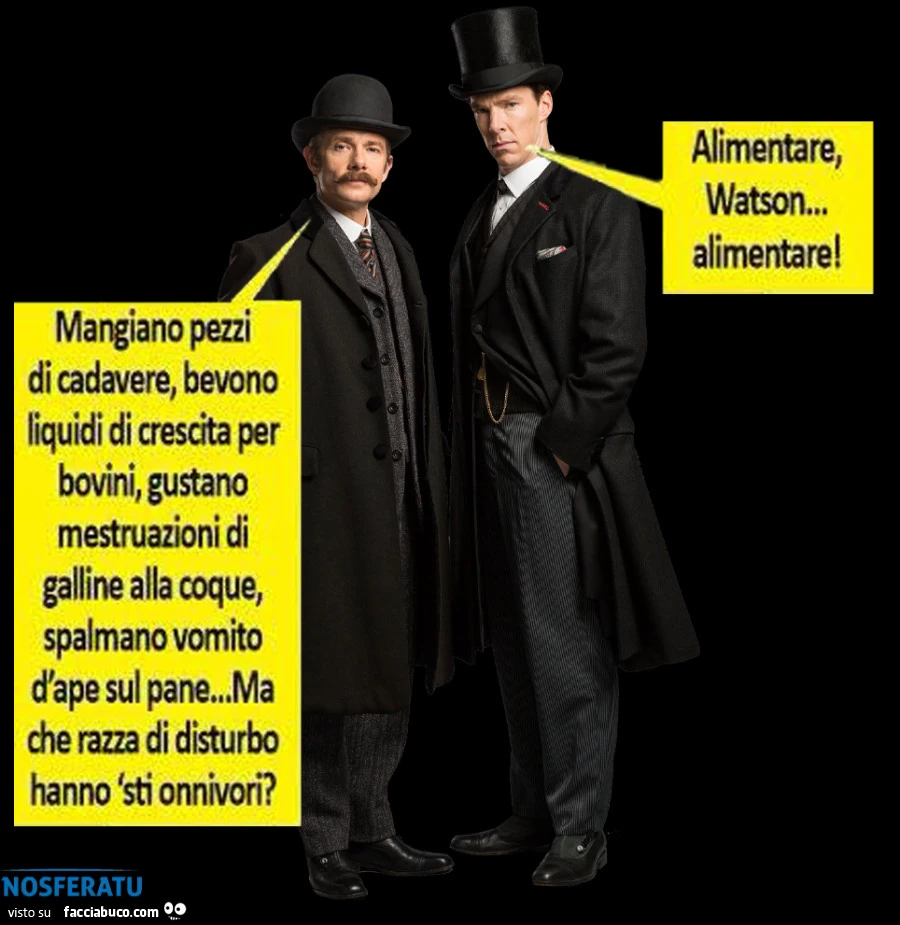 Onnivori, brutta gente