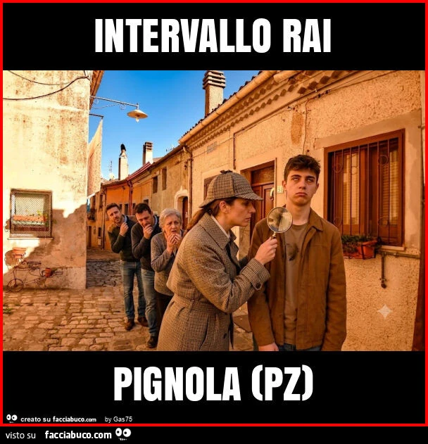 Intervallo rai pignola (pz)