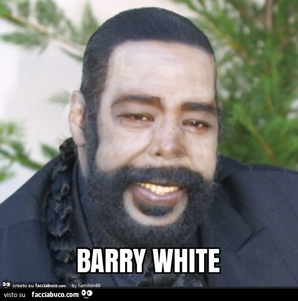 Barry white