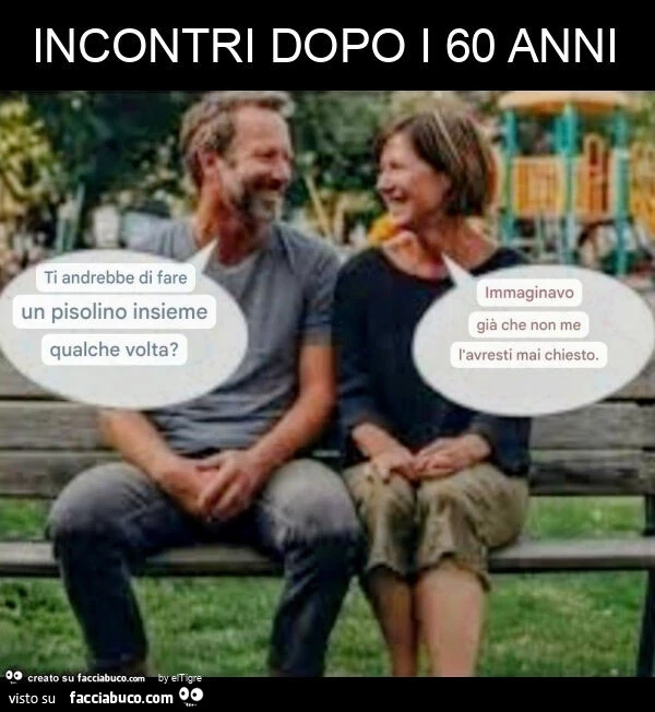 Incontri dopo i 60 anni