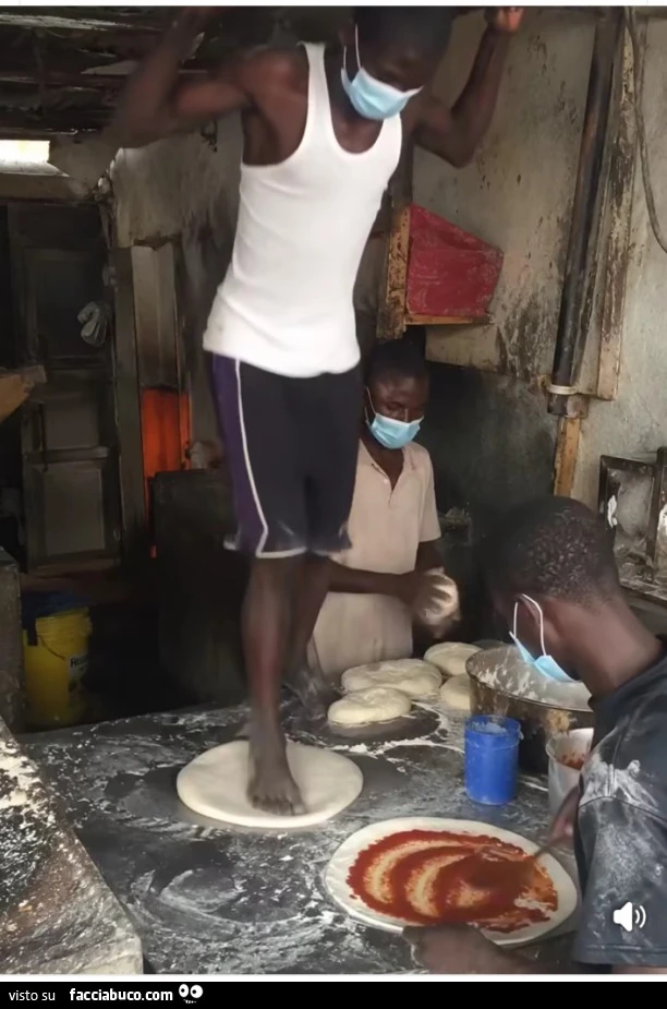 Pizza africana