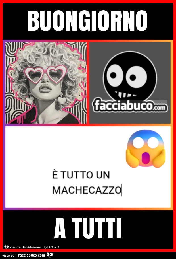 Buongiorno a tutti