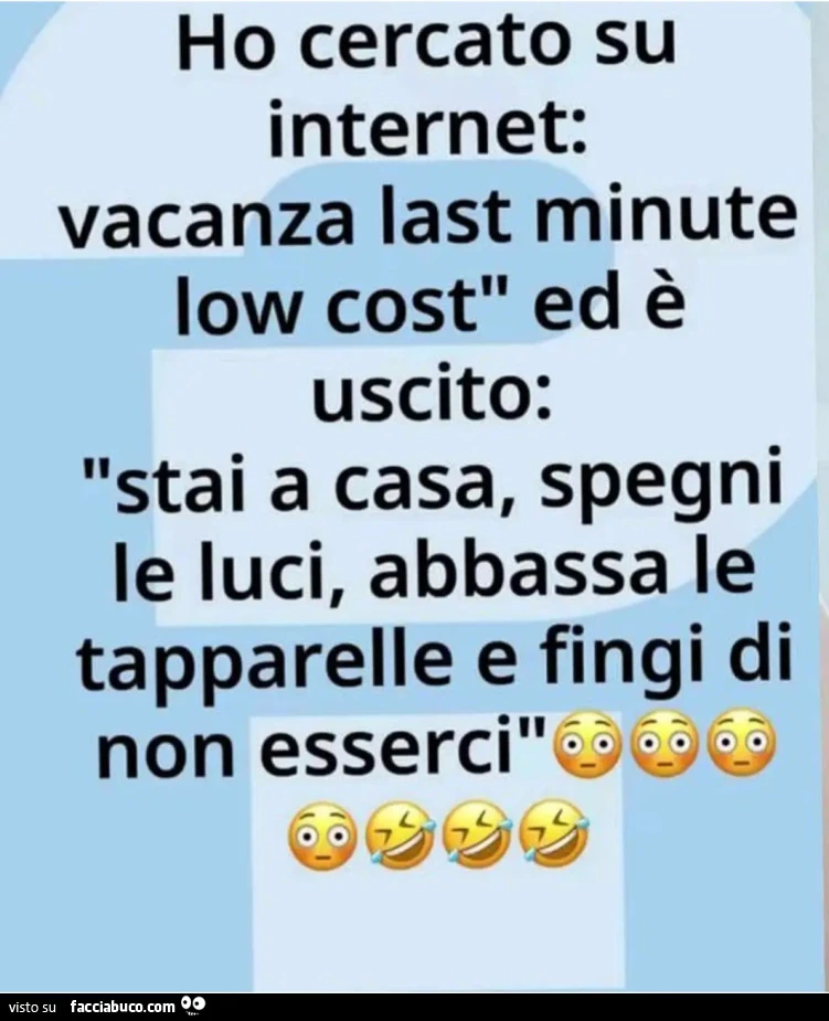Last minute