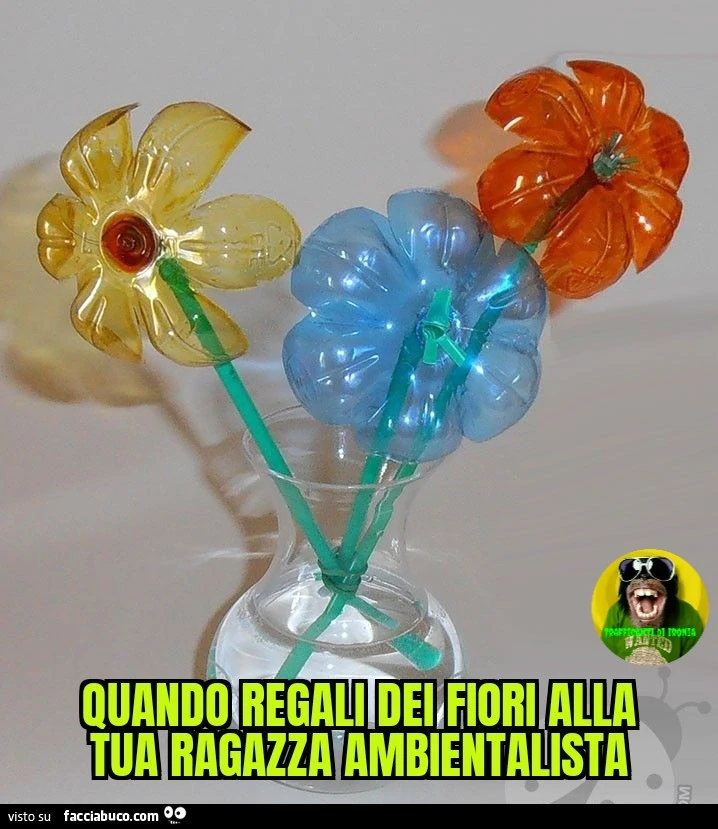 Quando regali dei fiori alla tua ragazza ambientalista