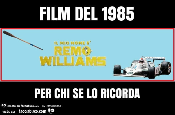 Film del 1985 per chi se lo ricorda