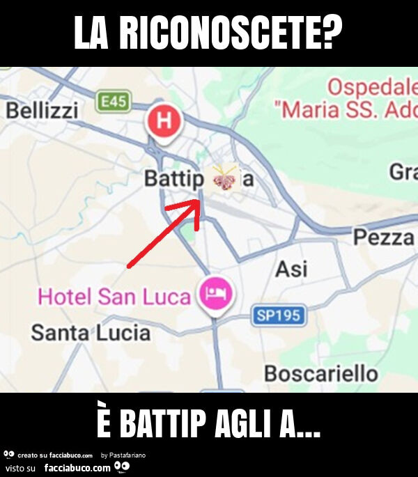 La riconoscete? È Battip agli a