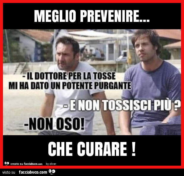 Meglio prevenire&hellip; che curare
