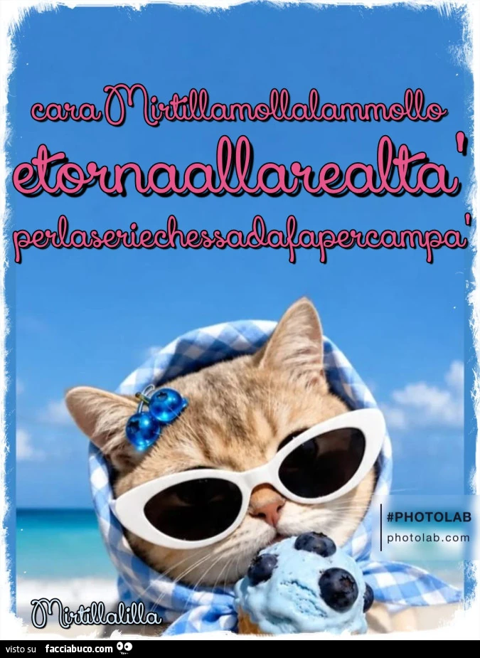 Torna alla realtà