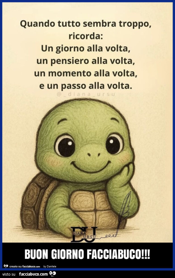 Buon giorno facciabuco