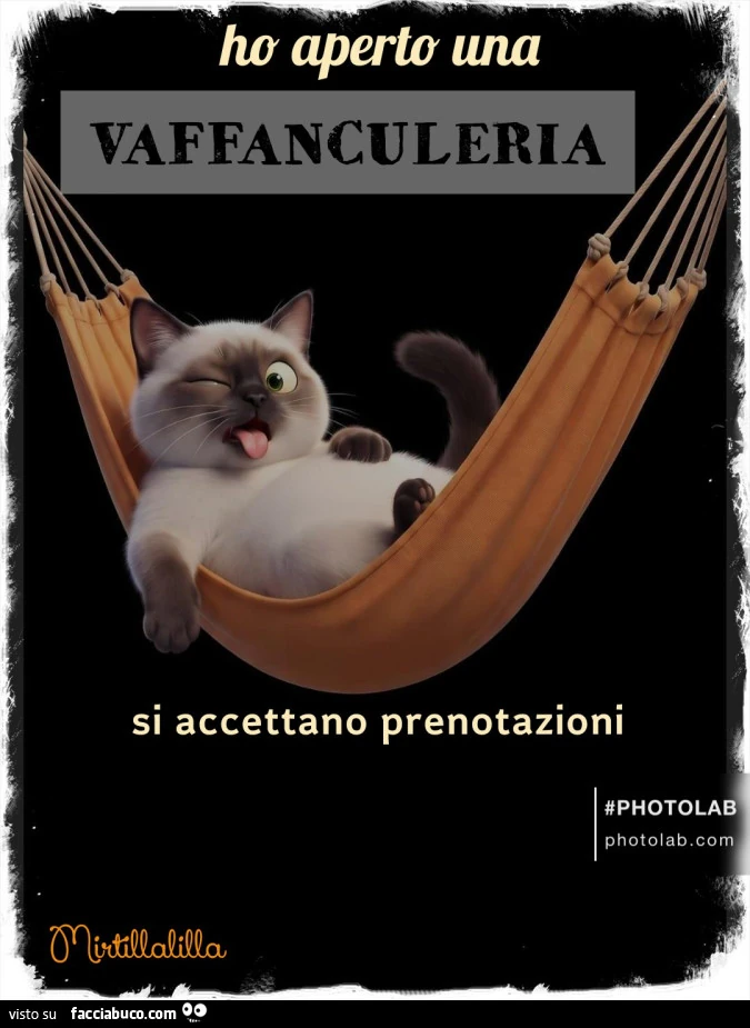 Si accettano prenotazioni