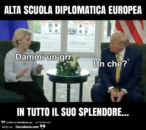 Alta scuola diplomatica europea in tutto il suo splendore