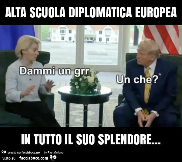 Alta scuola diplomatica europea in tutto il suo splendore