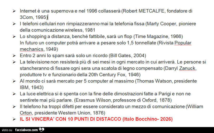 Internet è una supernova e nel 1996 collasserà