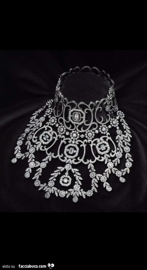 Collana di diamanti
