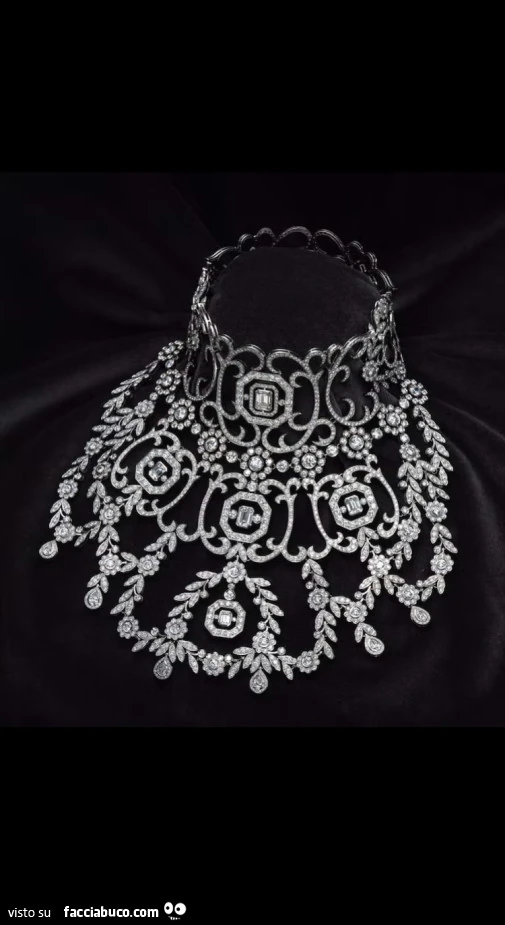 Collana di diamanti