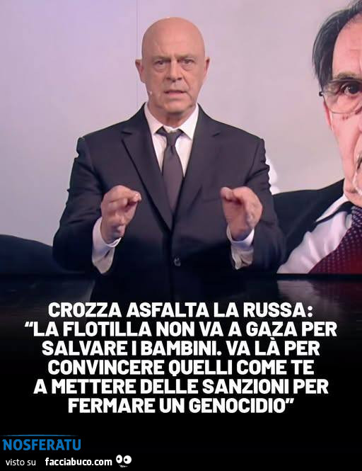 Crozza asfalta La Russa