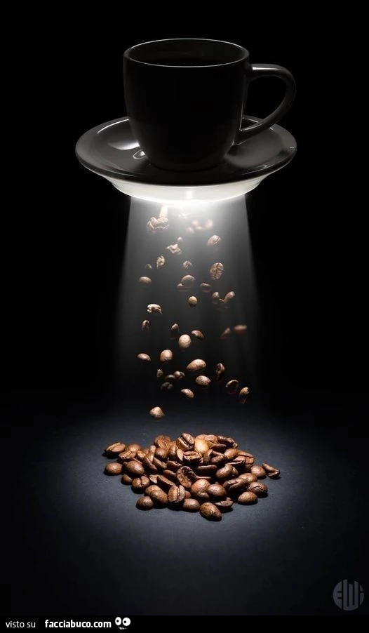 Tazzina ufo caffรจ