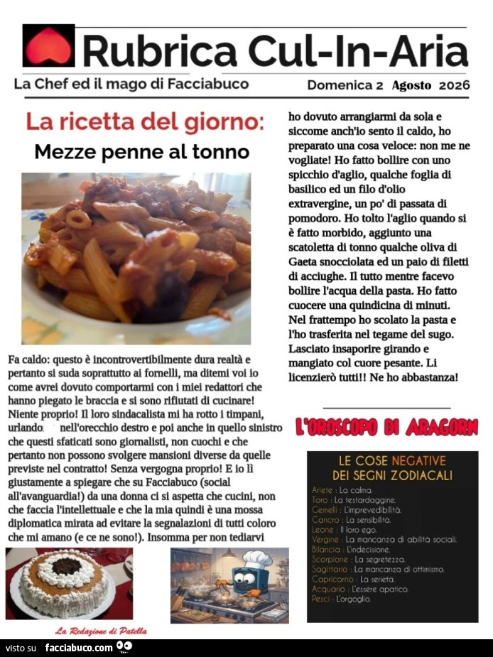 Pasta al tonno