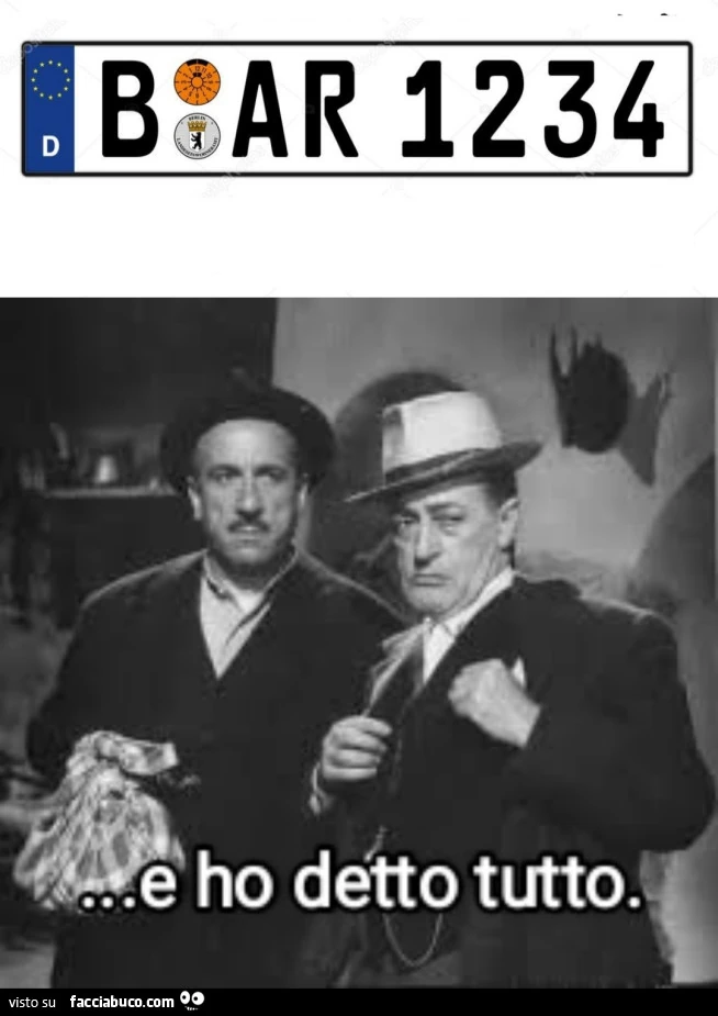E ho detto tutto