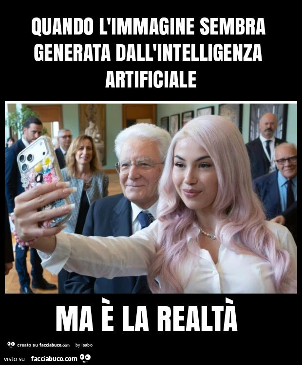 Quando l'immagine sembra generata dall'intelligenza artificiale ma รจ la realtร