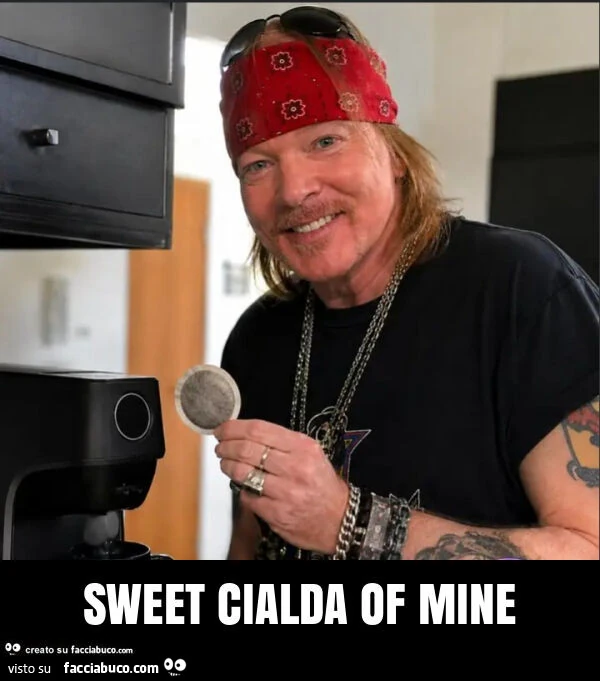 Sweet cialda of mine